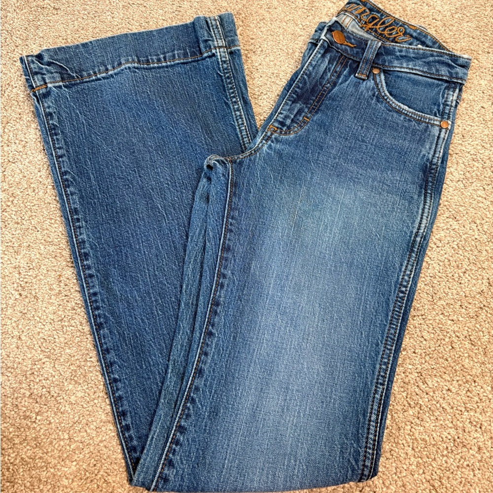 Wrangler Classic Blue Flare Jeans